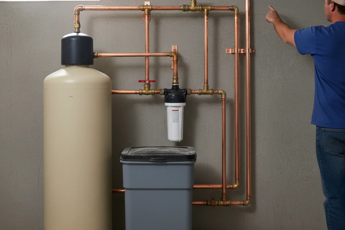 Whole-house water treatment system installed in Ririe